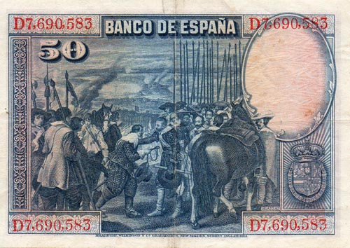 50 Pesetas