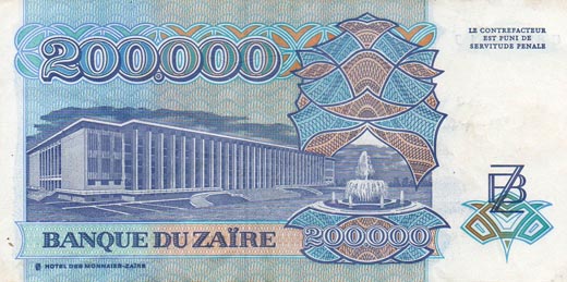 200000 Zaires