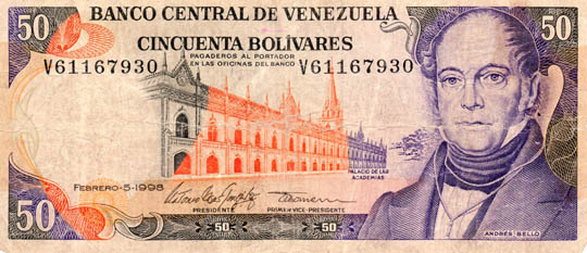 50 Bolivares