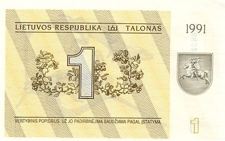 1 Talonas