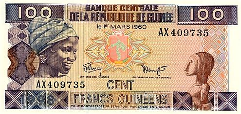 100 Francs Guinens