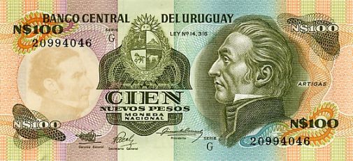 100 Nuevos Pesos